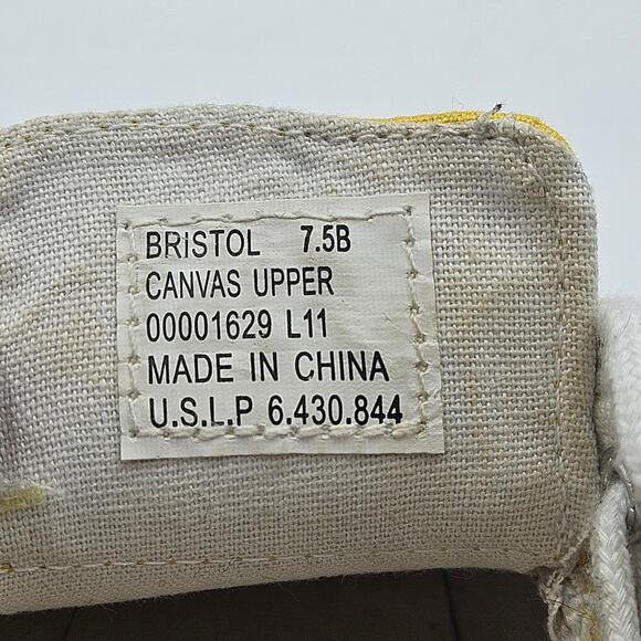 RALPH LAUREN POLO Shoes Women's Size 7.5 Canvas Deck Yellow Pink Slip On Casual - Picture 6 of 7